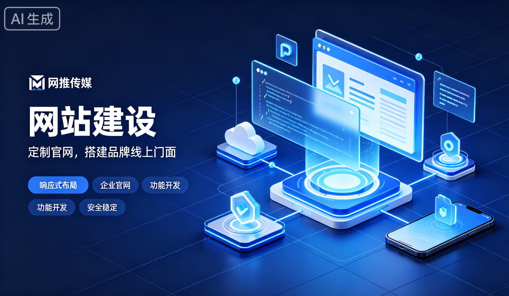 沈阳网站建设宣传图